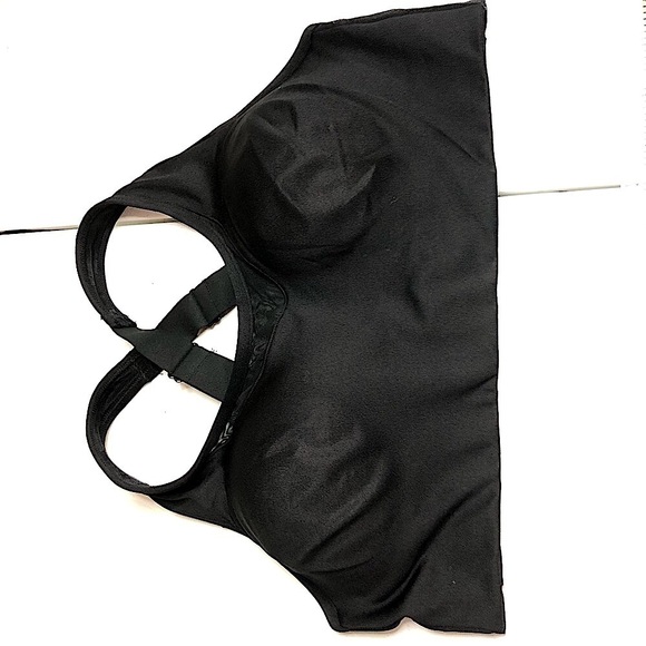 VS PINK Black sports bra with mesh panel M - Picture 1 of 6